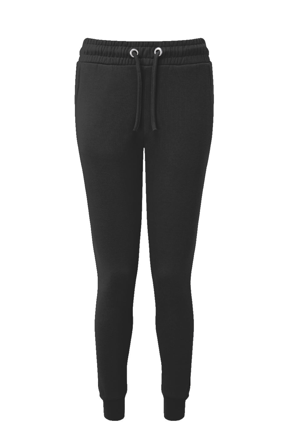 Ladies' Black Yoga Fitted Jogger