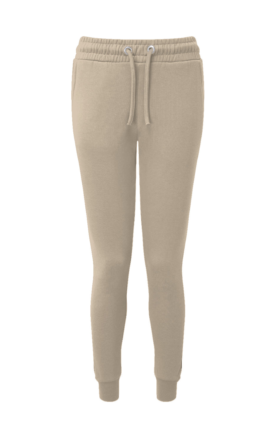 Light Beige Ladies' Yoga Fitted Jogger