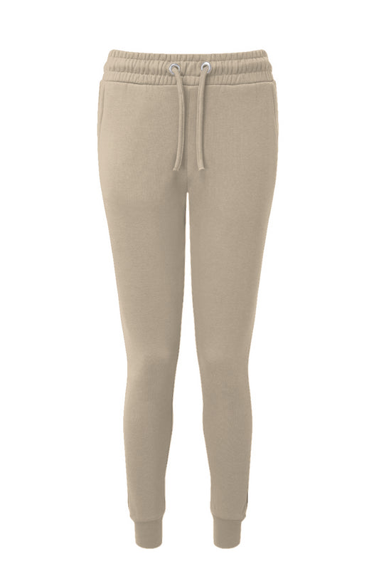 Light Beige Ladies' Yoga Fitted Jogger