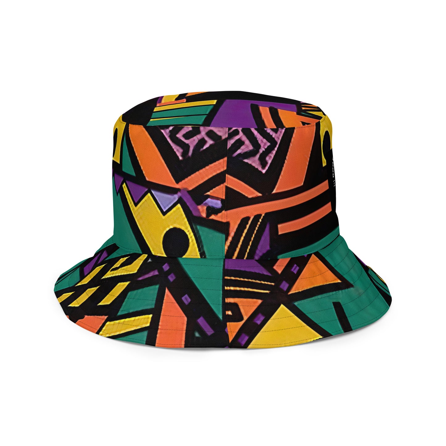 Roots and Rhythm Reversible bucket hat