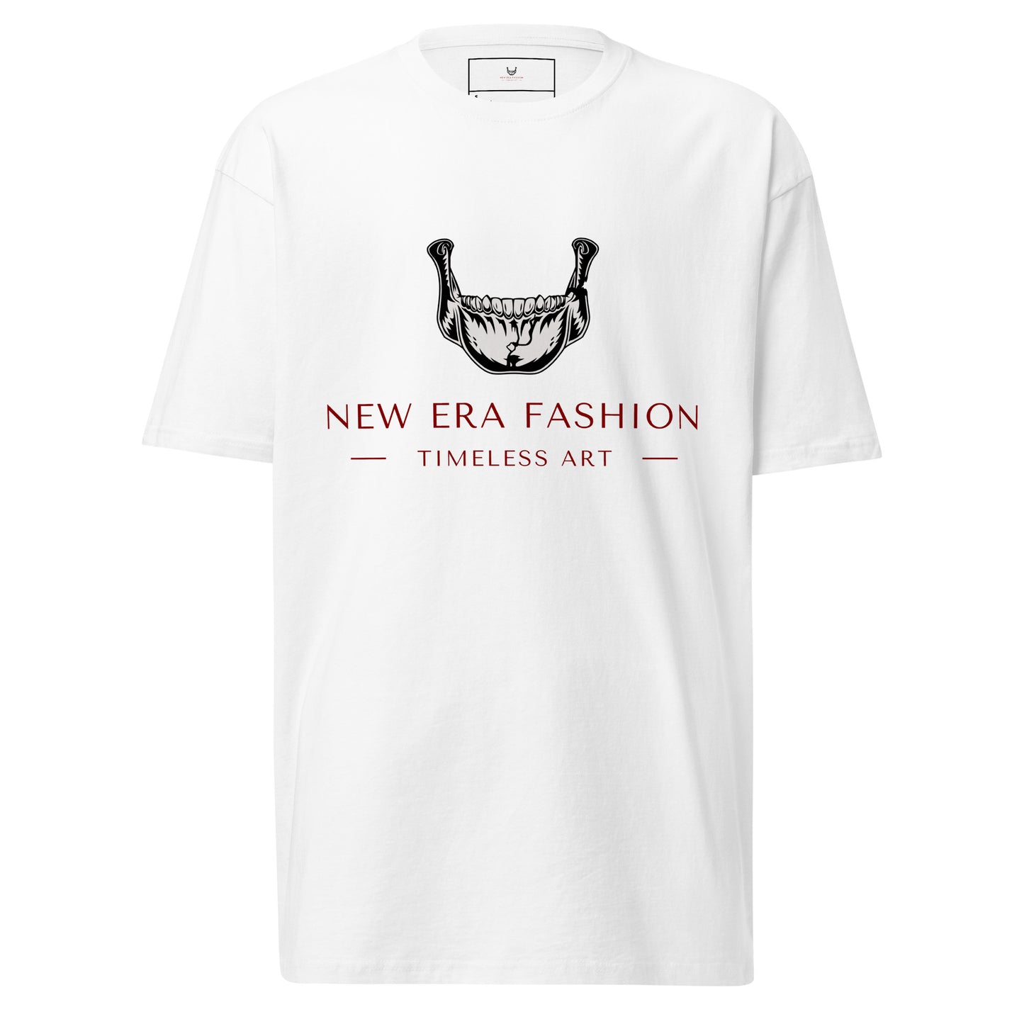 New Era Timeless Art White Men’s premium heavyweight tee