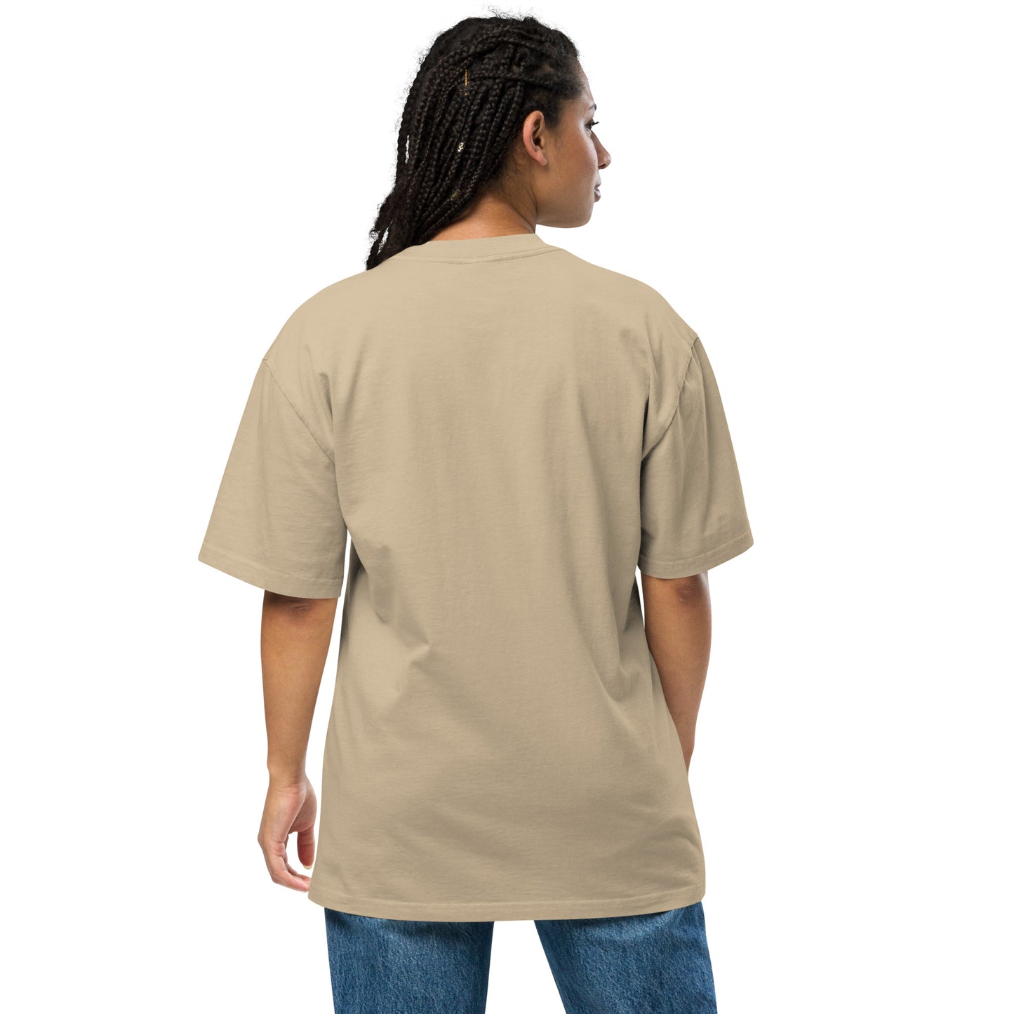 Roots and Rhythm  Oversized t-shirt Khaki