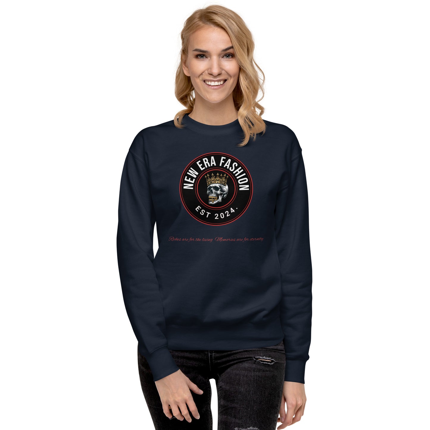 Memories are Eternity Unisex Premium Sweatshirt