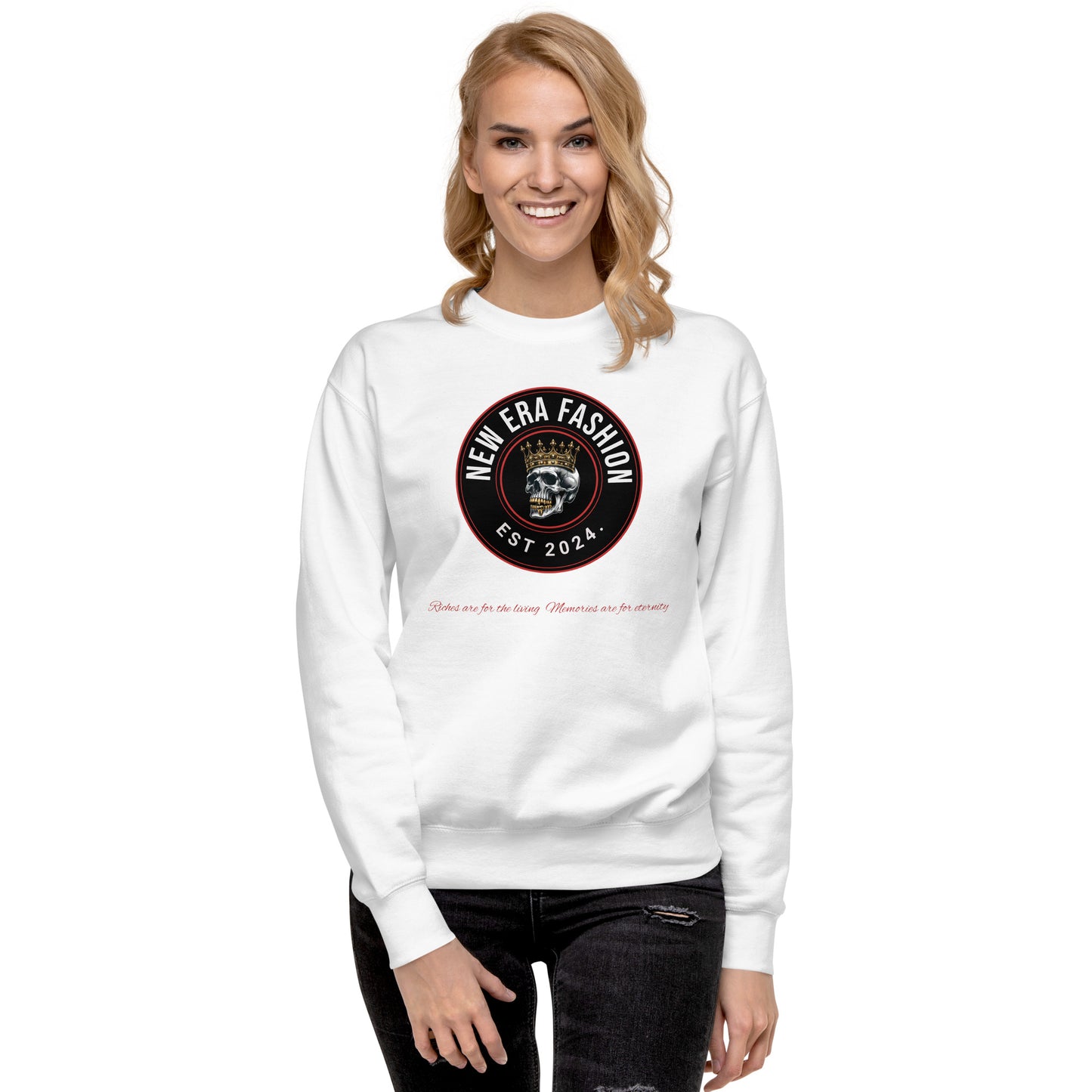 Memories are Eternity Unisex Premium Sweatshirt