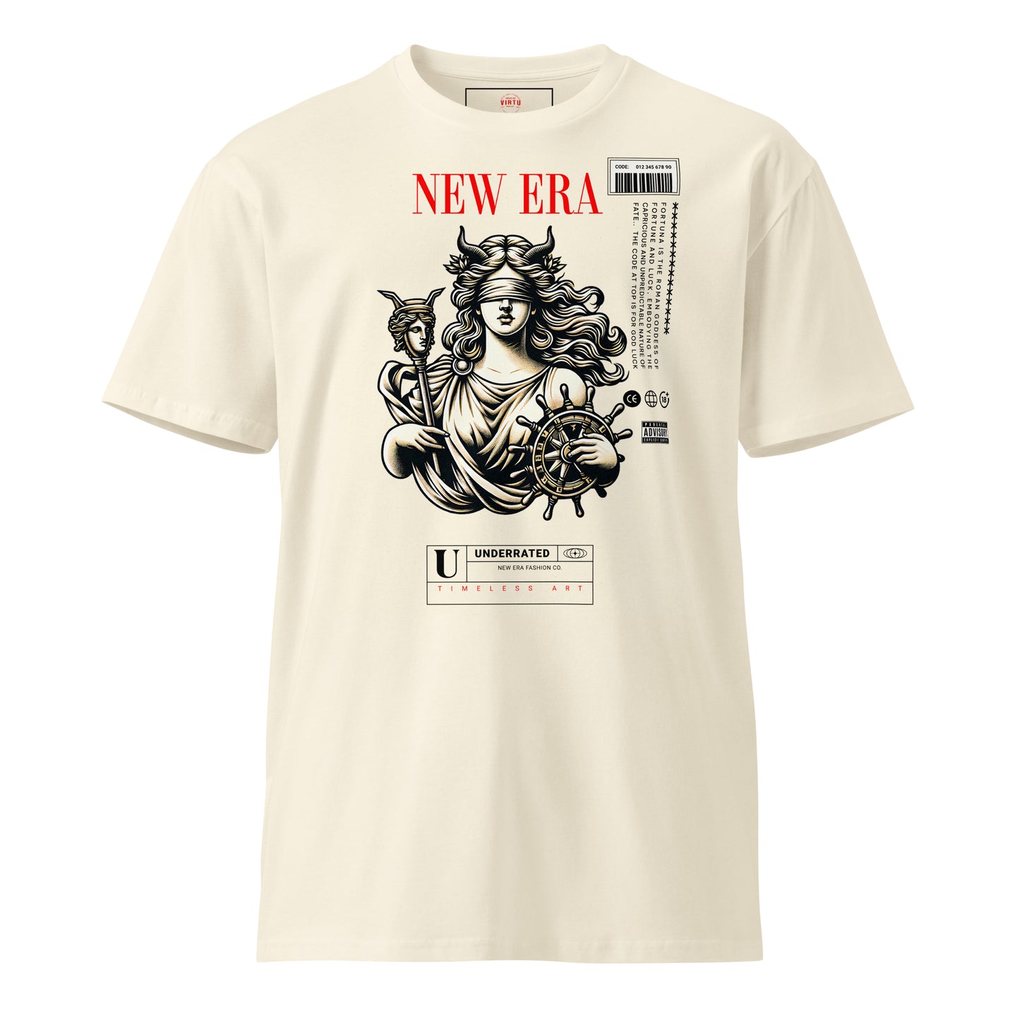 New Era Fortuna Unisex premium t-shirt