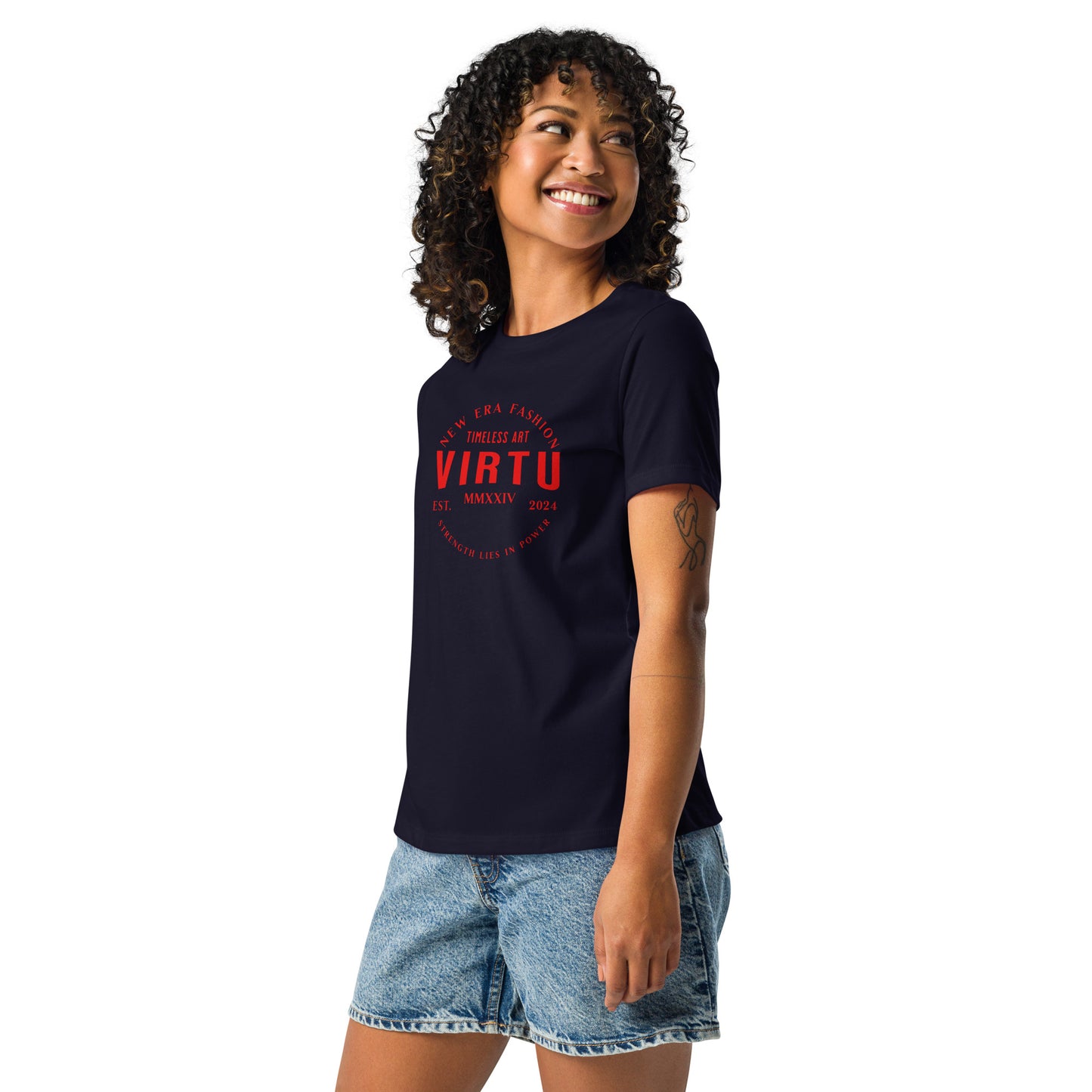 Strength Lies in Power Women's Relaxed T-Shirt